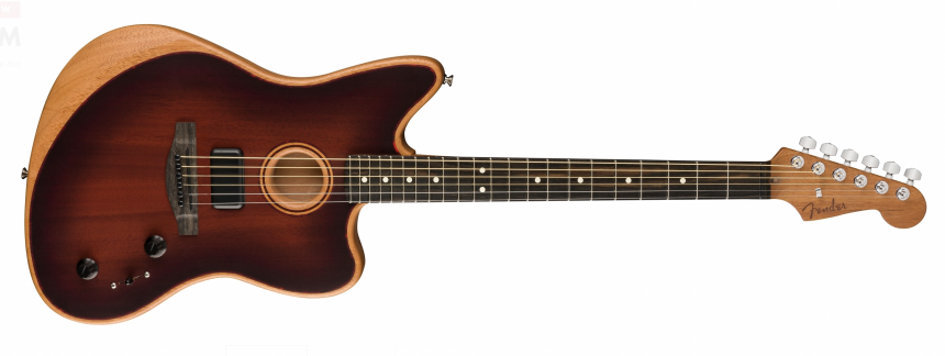 AMERICAN ACOUSTASONIC® JAZZMASTER® ALL-MAHOGANY